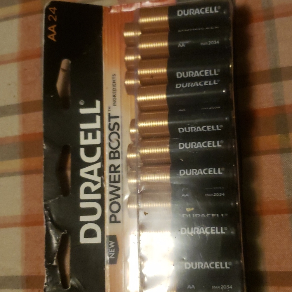 AA 24 pack Duracell Batteries